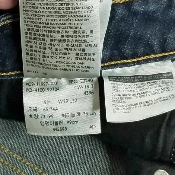 Levi's 29X29 Legging Women's Blue Denim Jeans - Picture 12 of 12